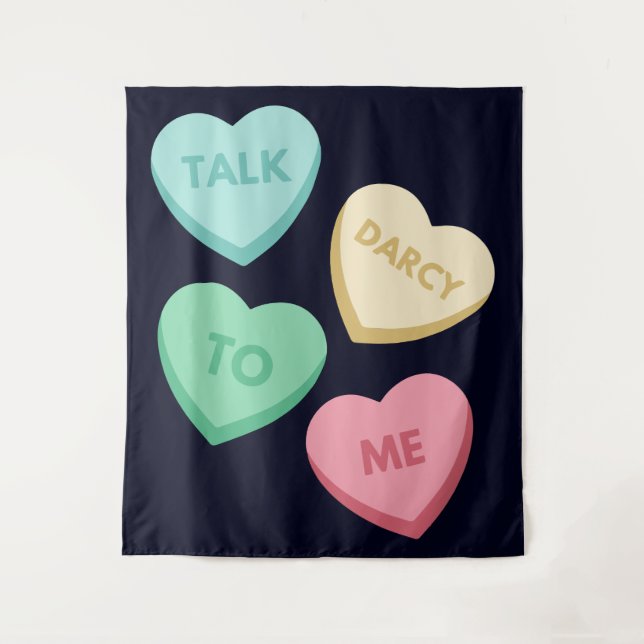 Tapiz Hable Darcy Conmigo III (Anverso)