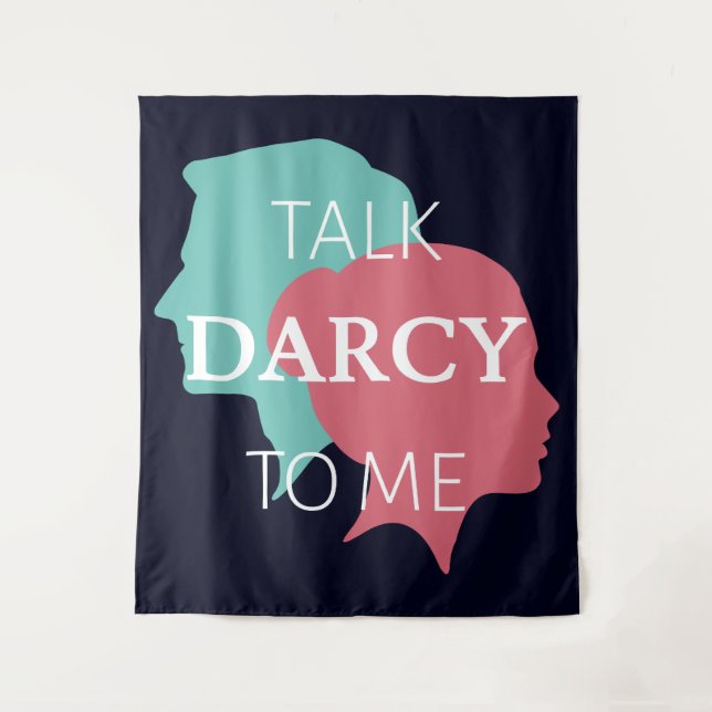 Tapiz Hable Darcy Conmigo IV (Anverso)