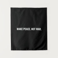 Hacer que la paz no sea la guerra minimalista text