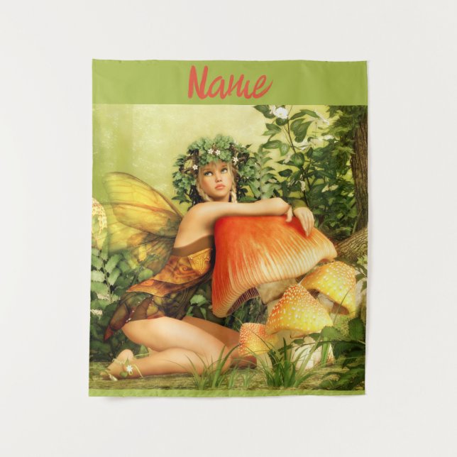 Tapiz Hadas de hongo Thunder_Cove (Anverso)