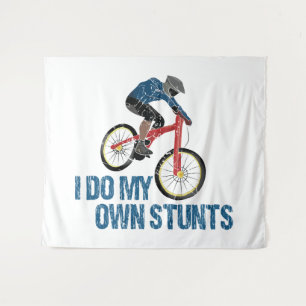 Tapiz Hago mi propia cosecha en bicicleta de montaña