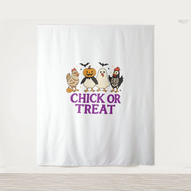 Tapiz Hallobubu Halloween Curte y Spooky Witch Cat T-Shi (Anverso)