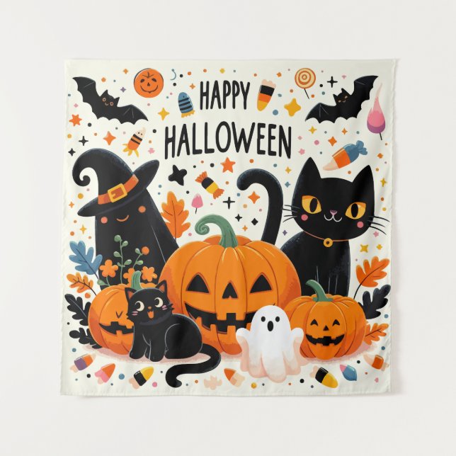 Tapiz Halloween (Anverso)