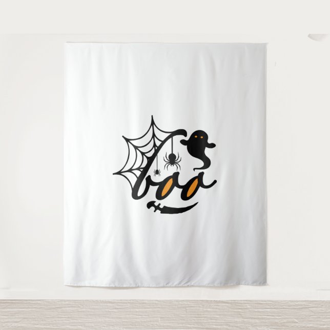Tapiz Halloween Boo (Anverso)