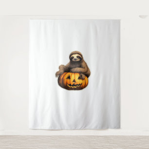 Tapiz Halloween con temática espuma camiseta sobredimens