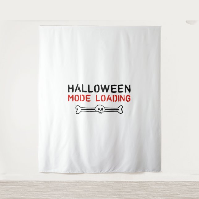 Tapiz Halloween de Guay dice fiesta de Halloween (Anverso)