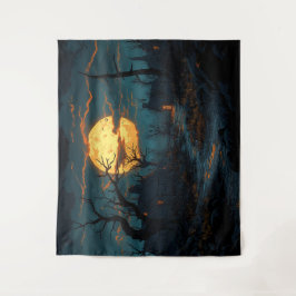 Tapiz Halloween de la aldea perdida fondo