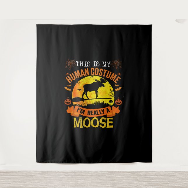 Tapiz halloween deer (Anverso)