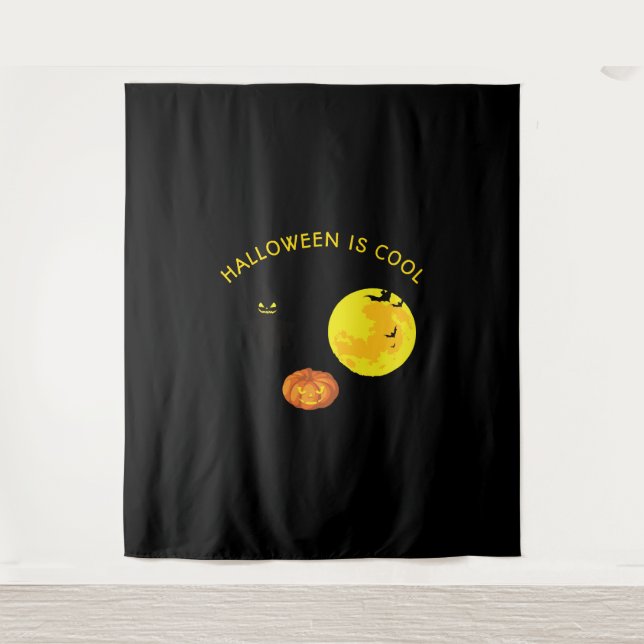 Tapiz Halloween es genial (Anverso)
