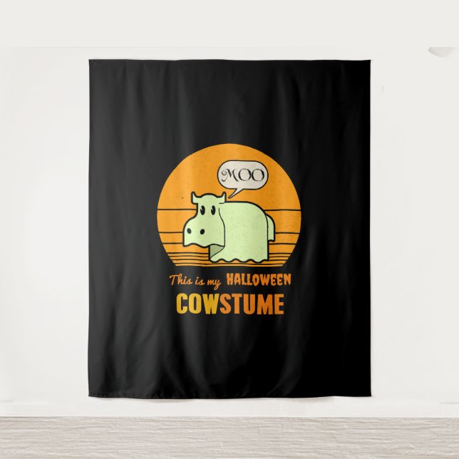 Tapiz Halloween - Este es mi disfraz de Halloween (Anverso)