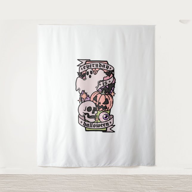 Tapiz Halloween Everyday (Anverso)