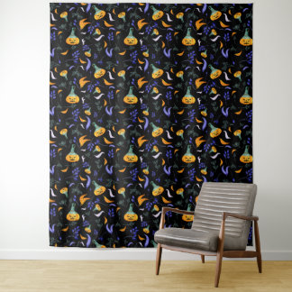 Tapiz Halloween Forest Tapestry