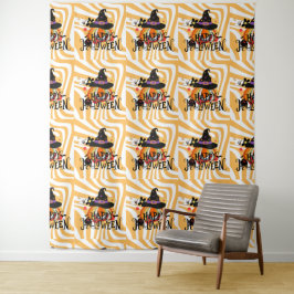 Tapiz Halloween Groovy Retro