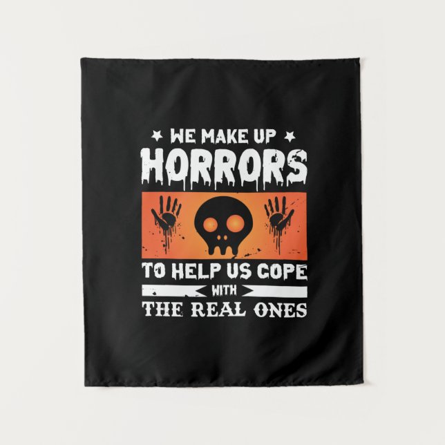 Tapiz Halloween hacemos el horror (Anverso)