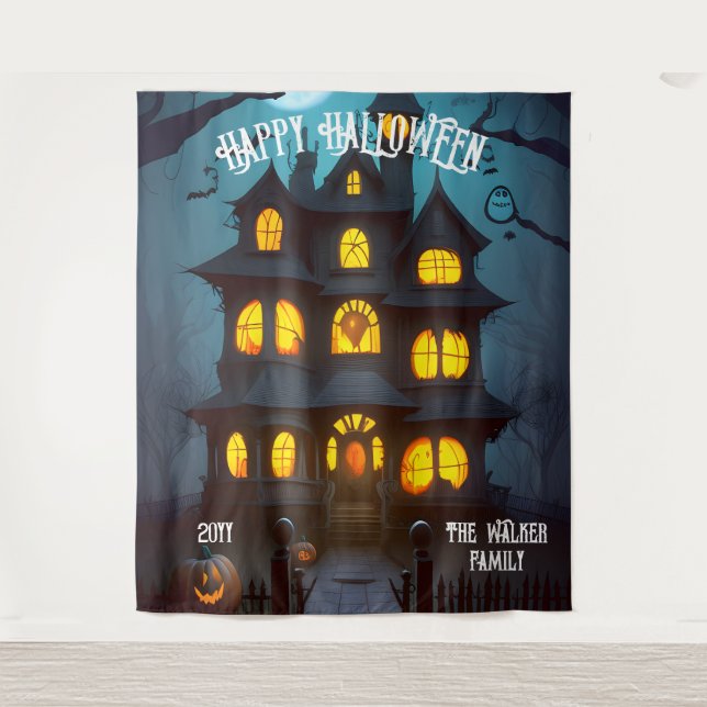 Tapiz Halloween - Halloween | Año (Anverso)