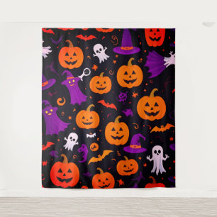 Tapiz Halloween lúdico