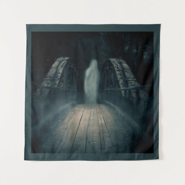 Tapiz Halloween - Puente embrujado 4 (Anverso)