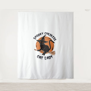 Tapiz Halloween, una mujer sin hijos, una elección de br