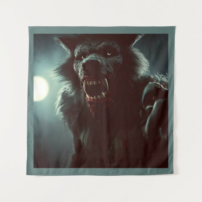 Tapiz Halloween - Werewolf 2 (Anverso)