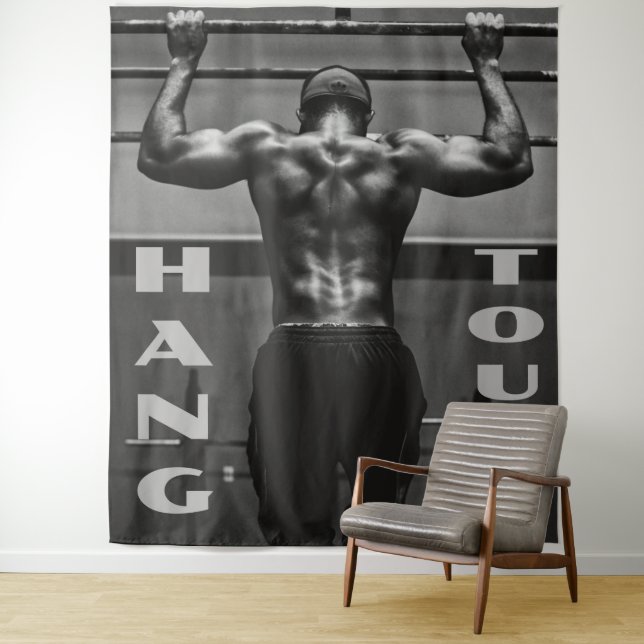 Tapiz Hang Tough Must Man Workout Gym (In situ)