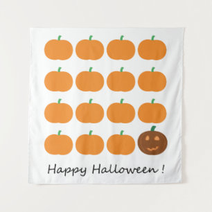Tapiz Happy Halloween Cumpkin Patch