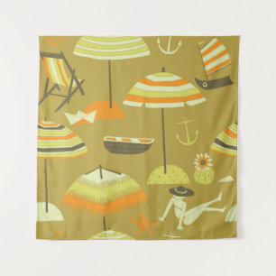 Tapiz Happy Summertime Fun Seless Pattern