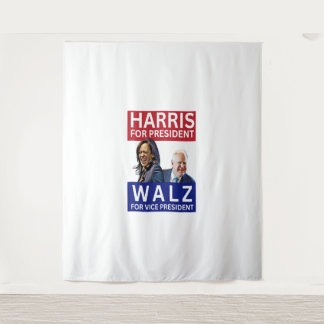 Tapiz Harris Por El Presidente Walz Para El Vicepresiden