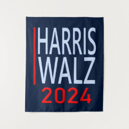 Tapiz Harris Walz Elecciones Presidenciales 2024