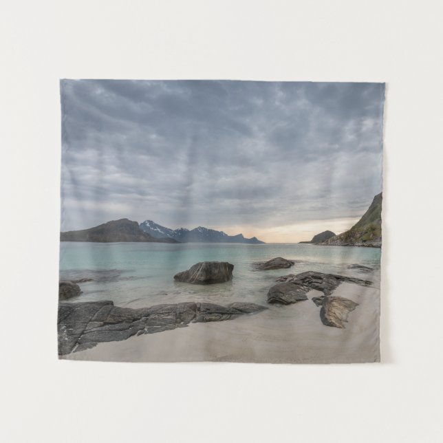 Tapiz Haukland Lofoten (Anverso (horizontal))