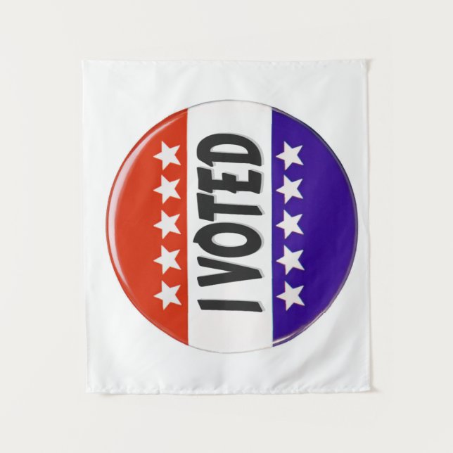 Tapiz He votado (Anverso)