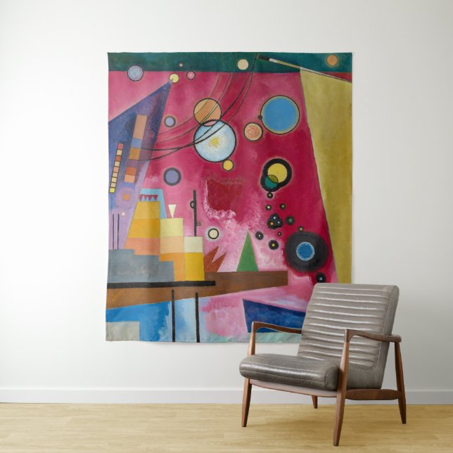 Tapiz Heavy Red | Kandinsky | (In situ)