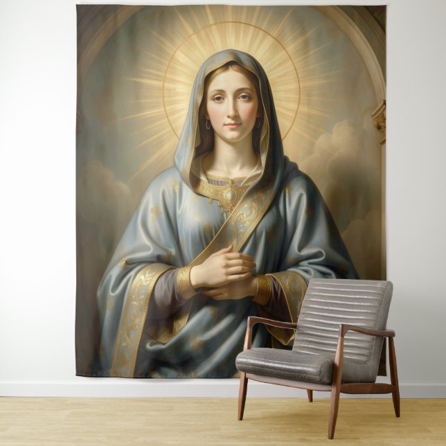 Tapiz Heilige Mutter Gottes – Göttliche Liebe & Schutz´1 (In situ)