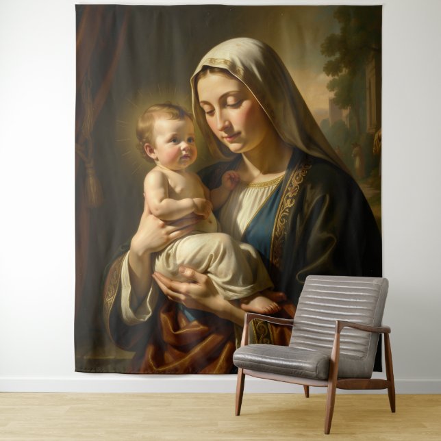 Tapiz Heilige Mutter Gottes – Göttliche Liebe & Schutz´5 (In situ)