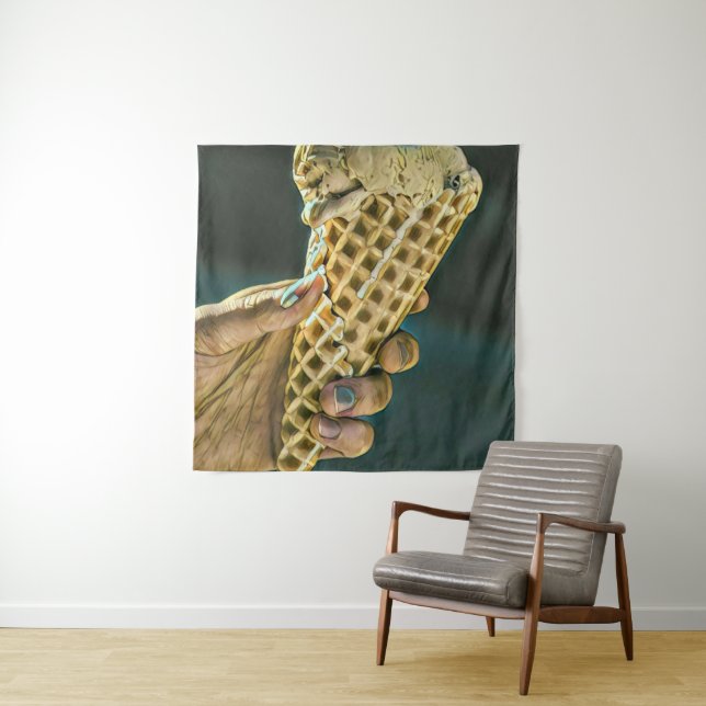 Tapiz Helado sundae para niños (In situ)
