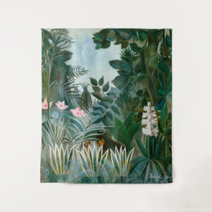 Tapiz Henri Rousseau - La selva ecuatorial