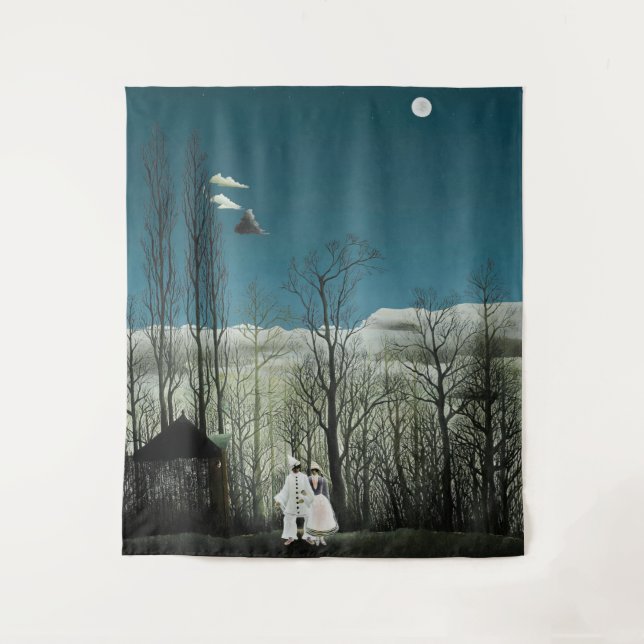 Tapiz Henri Rousseau - Noche de Carnaval (Anverso)