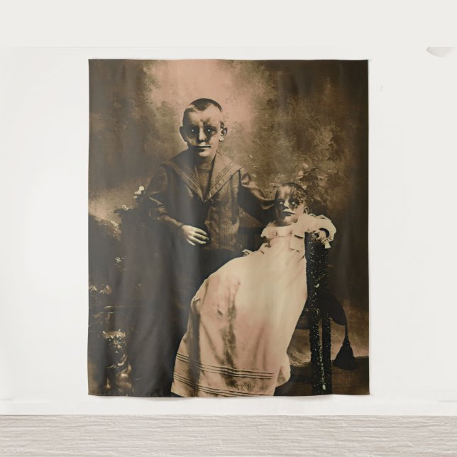 Tapiz Hermanos Zombie (Anverso)