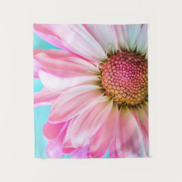 Tapiz Hermosa flor rosa cercana foto