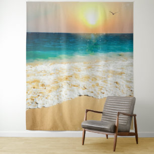 Tapiz Hermosa foto de Summer Beach Sunset