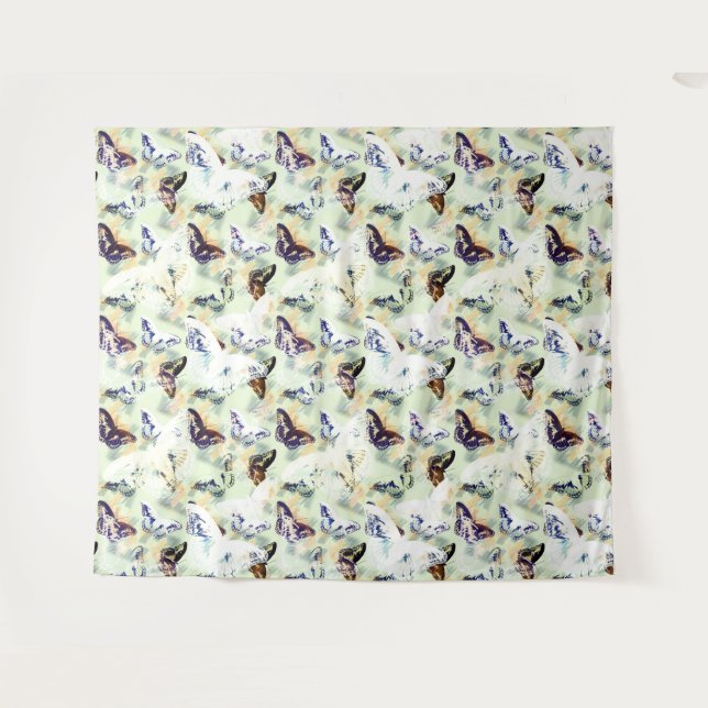 Tapiz Hermosa mariposa con estilo (Anverso (horizontal))