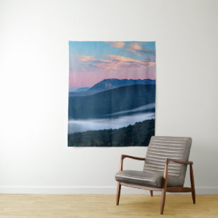 Tapiz Hermosa vista del amanecer en Nanos de Šilentabor,