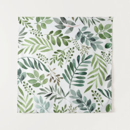 Tapiz Hermosas hojas botánicas acuáticas