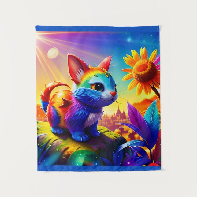 Tapiz Hermoso animal tres (Anverso)
