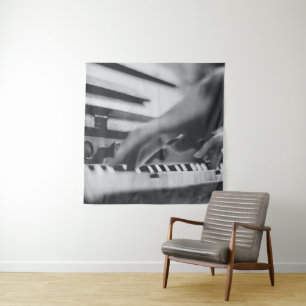 Tapiz Hermoso Arte de Piano