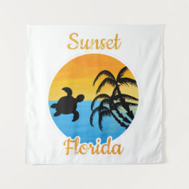 Tapiz Hermoso atardecer en Florida