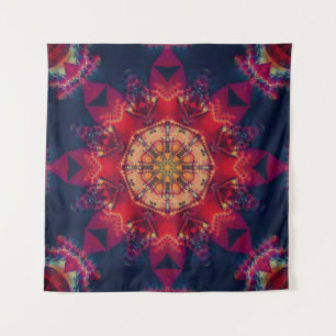 Tapiz Hermoso kaleidoscopio sin fisuras ilustrativo