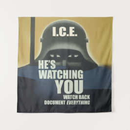 Tapiz He's Watching You 2026