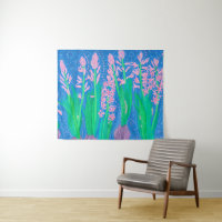 Hiacintos rosas Flores de primavera Pintura de art