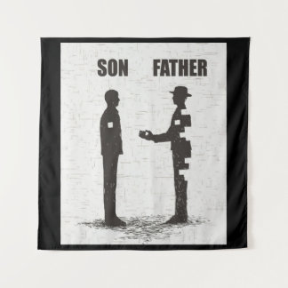 Tapiz Hijo y Padre
