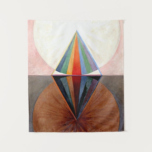 Tapiz Hilma Af Klint El Cisne No 12 (Anverso)